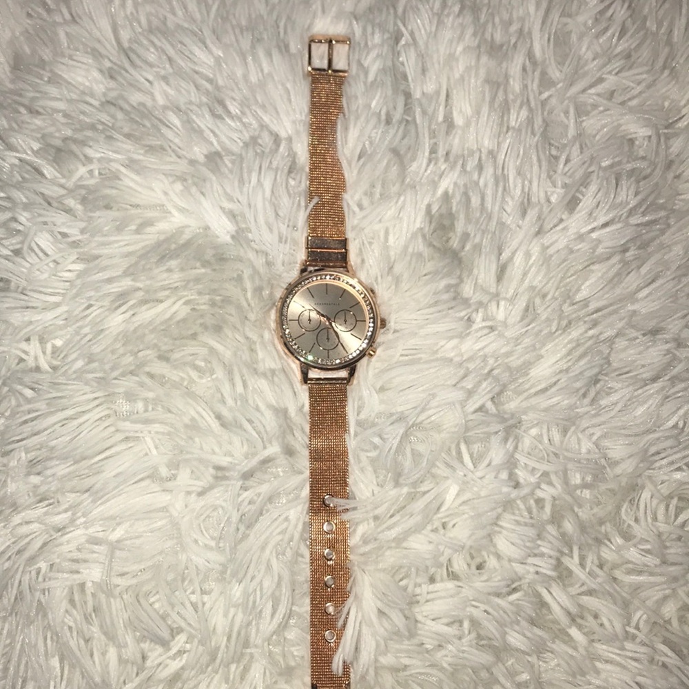 Rose Gold Girls Watch